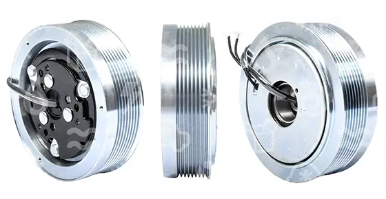 spojka pro kompresor SANDEN 7H15 (93 10-872), 153mm, PV8, 12V